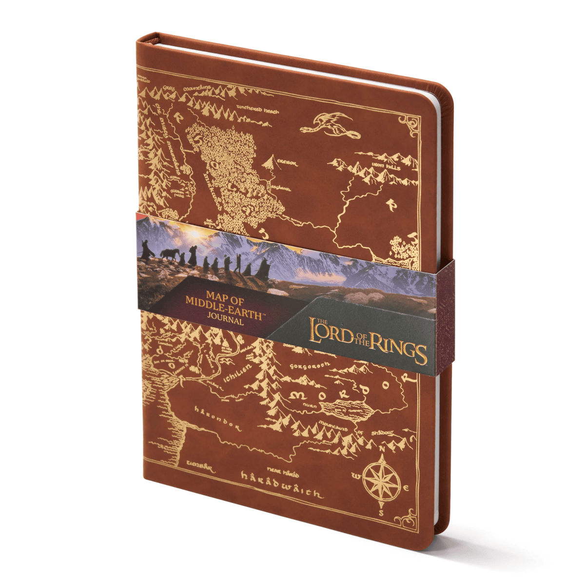 NOBLE COLLECTION - LORD OF THE RINGS - MAP OF MIDDLE EARTH beležka 849421011765