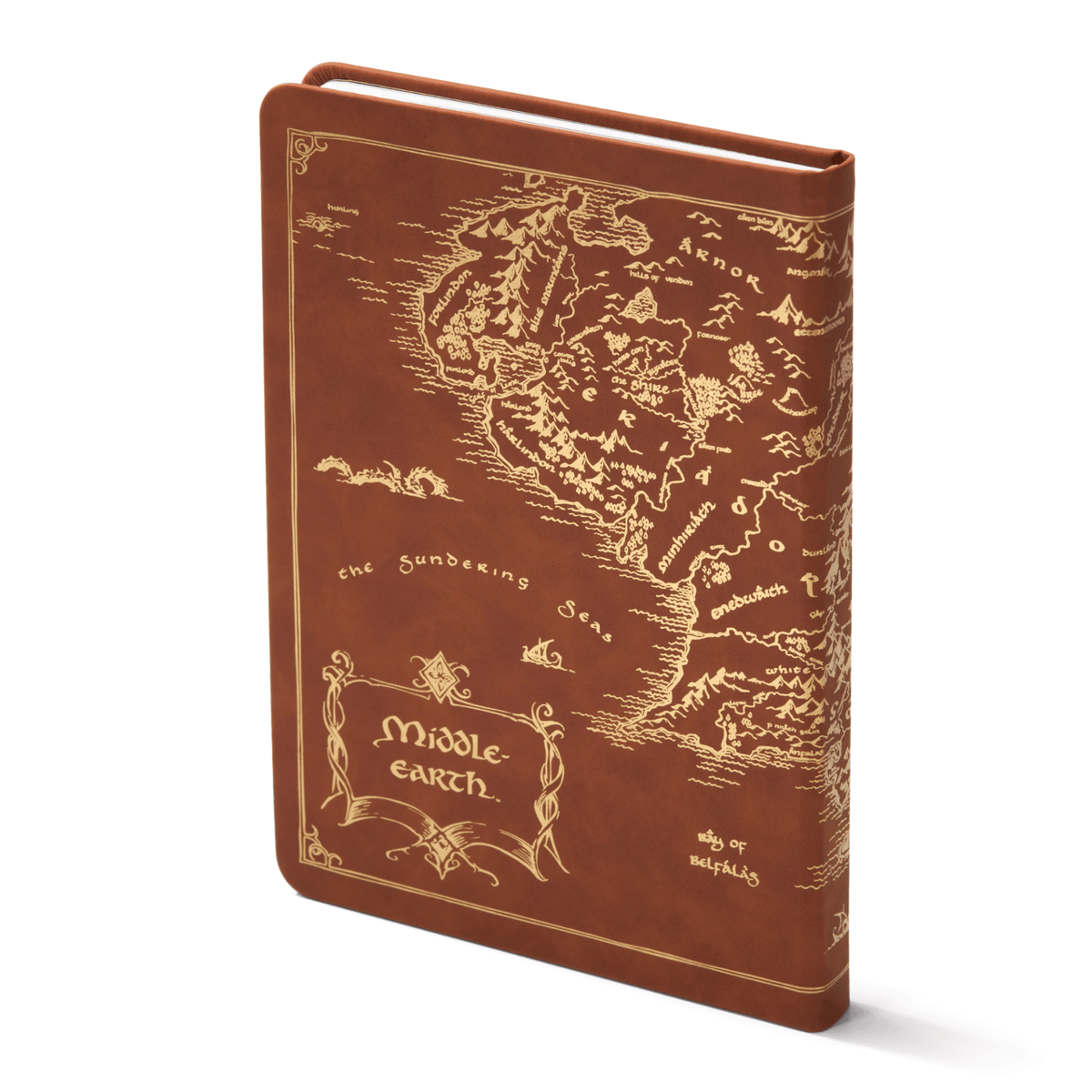 NOBLE COLLECTION - LORD OF THE RINGS - MAP OF MIDDLE EARTH beležka 849421011765