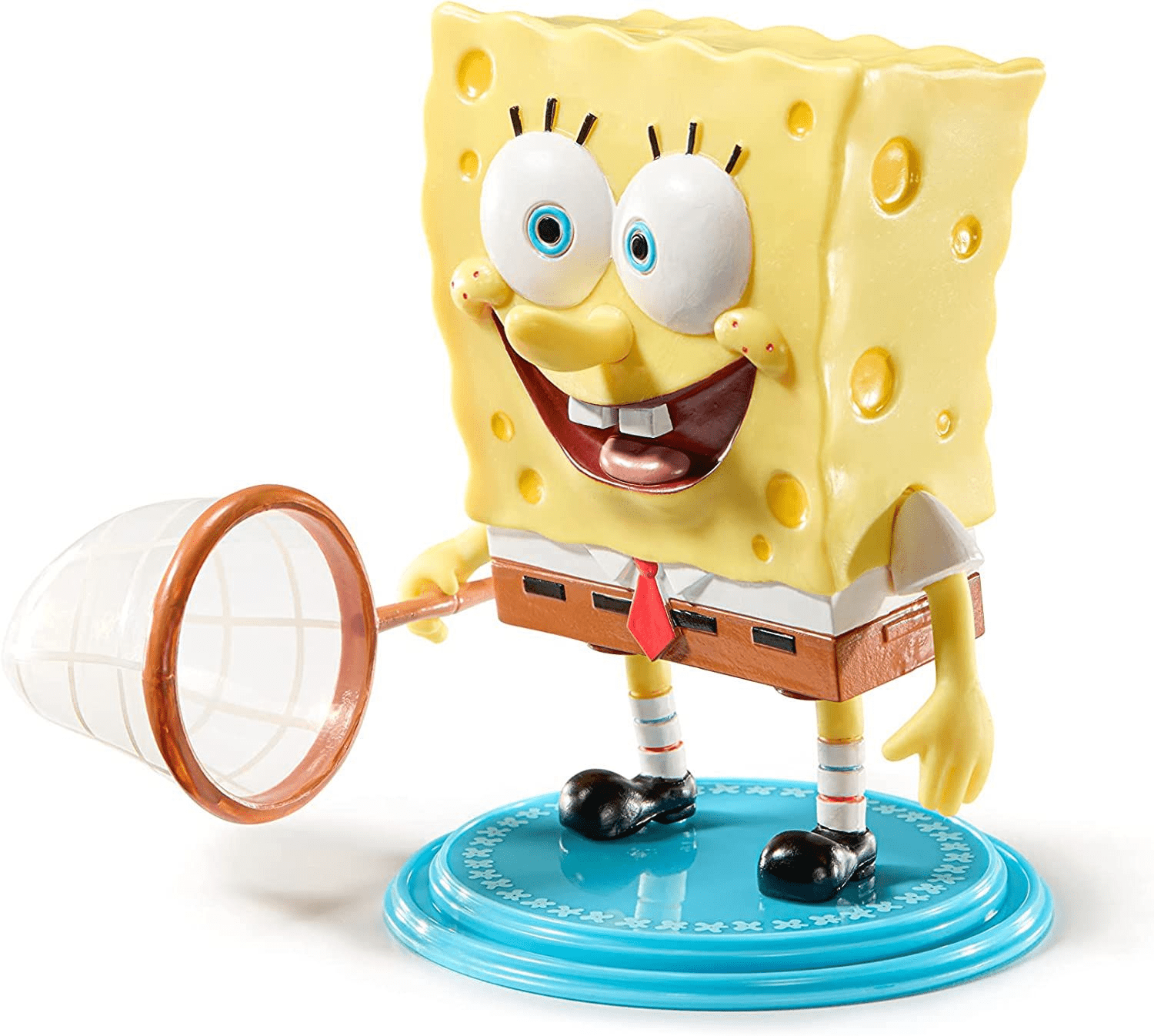 NOBLE COLLECTION - NICKELODEON - BENDYFIGS - SPONGEBOB SQUAREPANTS FIGURA 849421008826