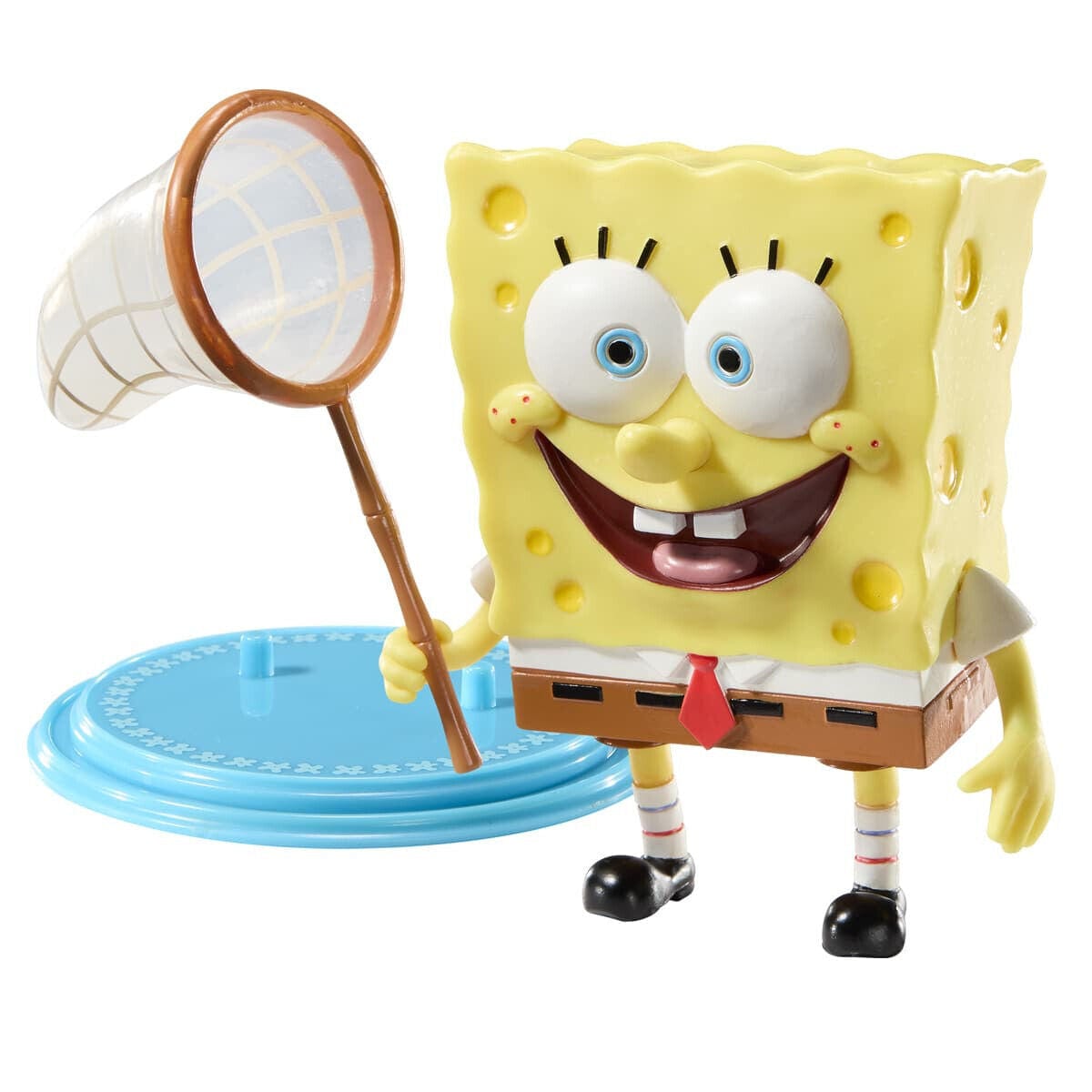 NOBLE COLLECTION - NICKELODEON - BENDYFIGS - SPONGEBOB SQUAREPANTS FIGURA 849421008826