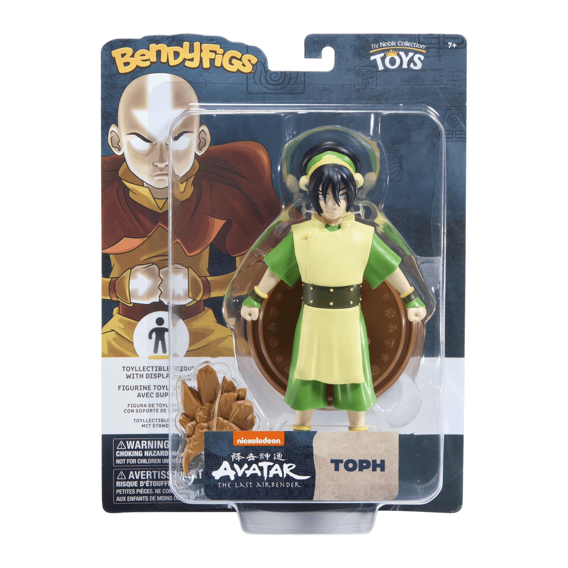 NOBLE COLLECTION - NICKELODEON - BENDYFIGS - TOPH figura 849421008574