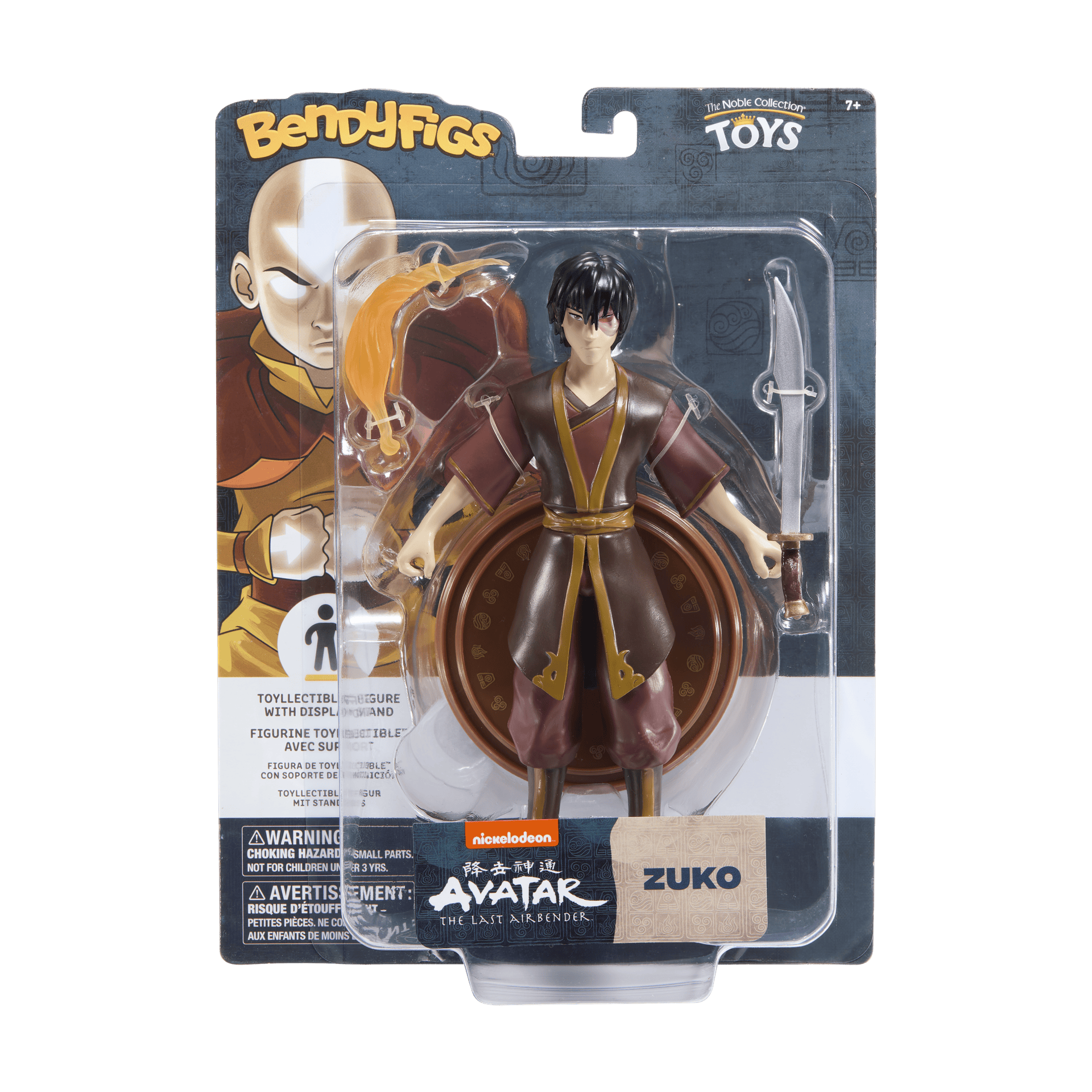 NOBLE COLLECTION - NICKELODEON - BENDYFIGS - ZUKO figura 849421008550