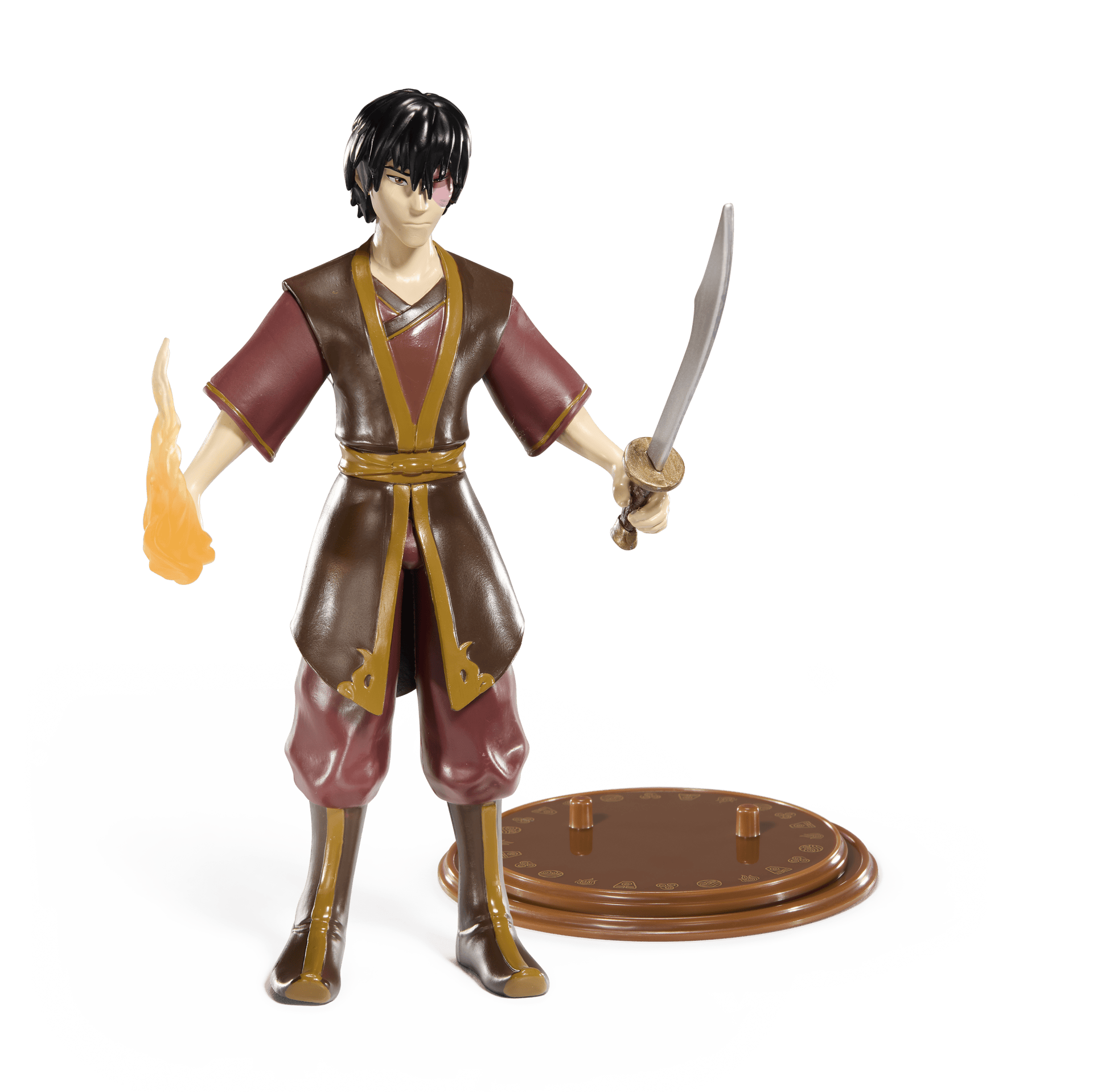NOBLE COLLECTION - NICKELODEON - BENDYFIGS - ZUKO figura 849421008550