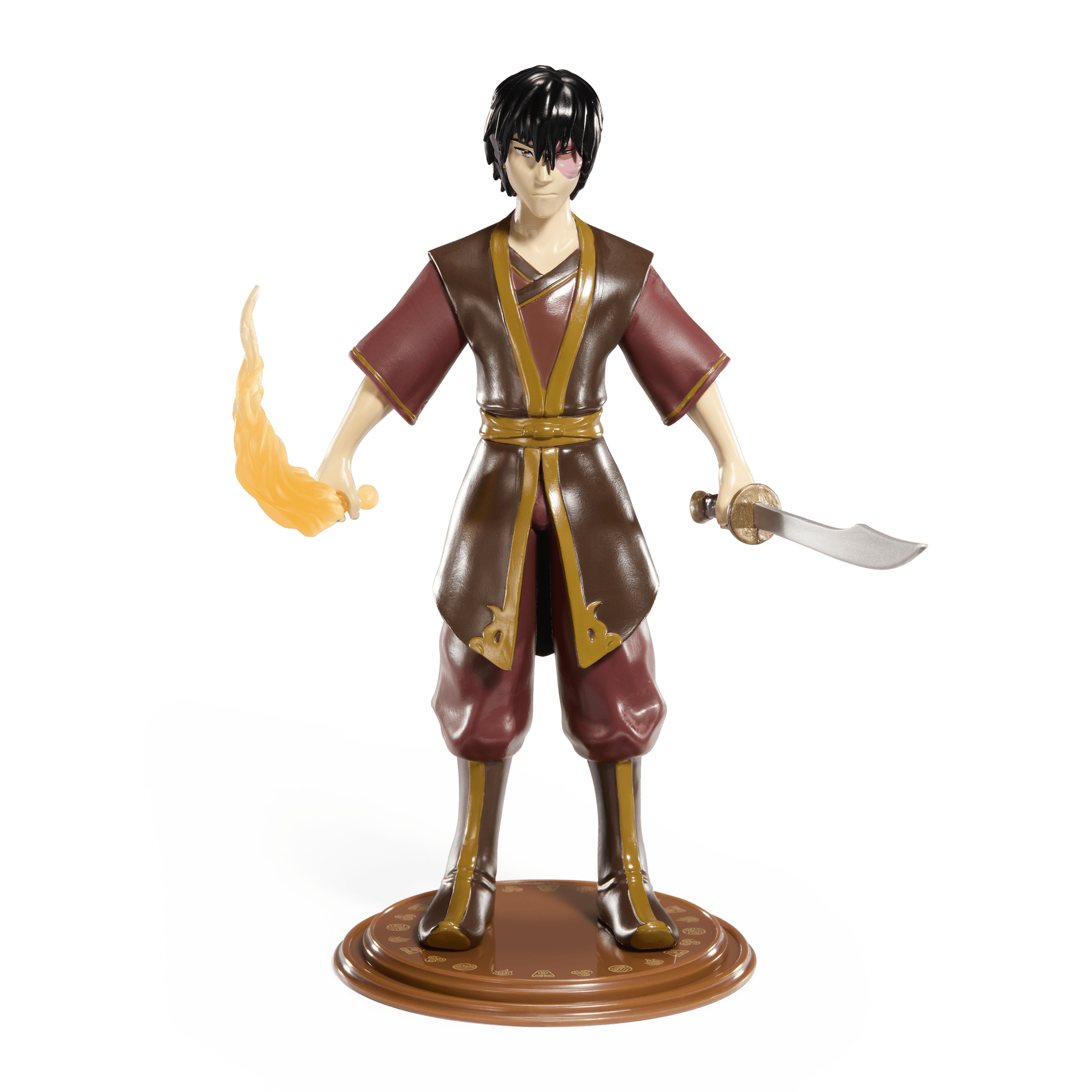 NOBLE COLLECTION - NICKELODEON - BENDYFIGS - ZUKO figura 849421008550