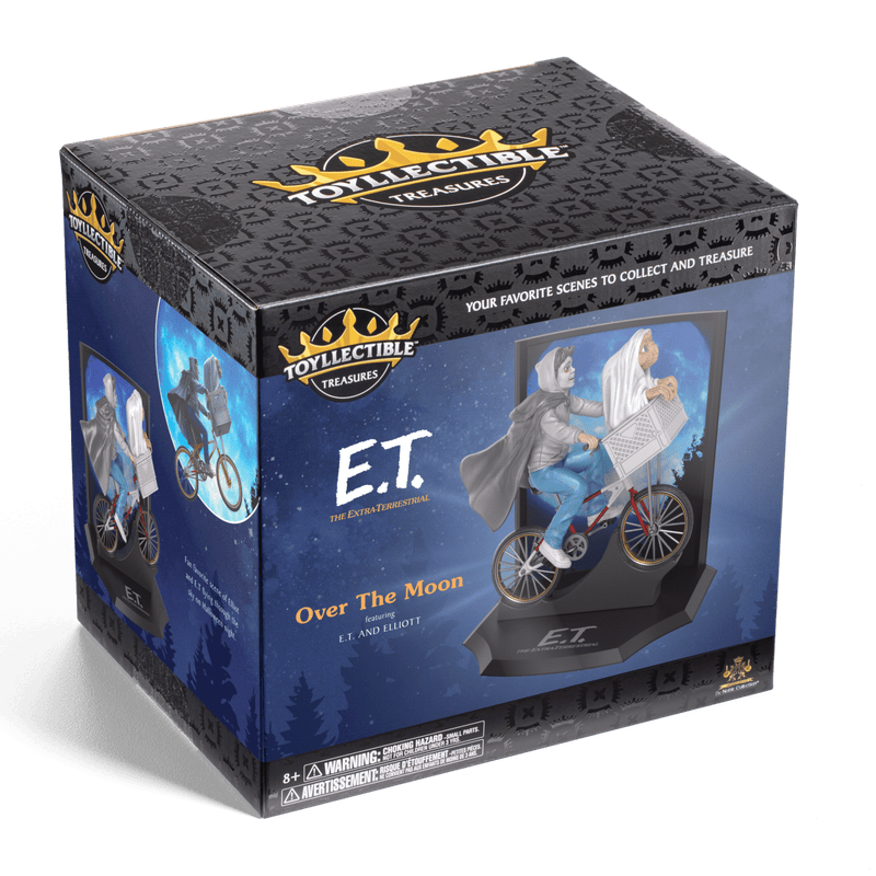 NOBLE COLLECTION - UNIVERSAL - E.T. - TOYLLECTIBLE TREASURES - E.T. AND ELLIOTT 849421008703