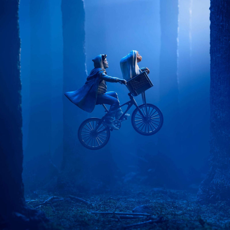 NOBLE COLLECTION - UNIVERSAL - E.T. - TOYLLECTIBLE TREASURES - E.T. AND ELLIOTT 849421008703