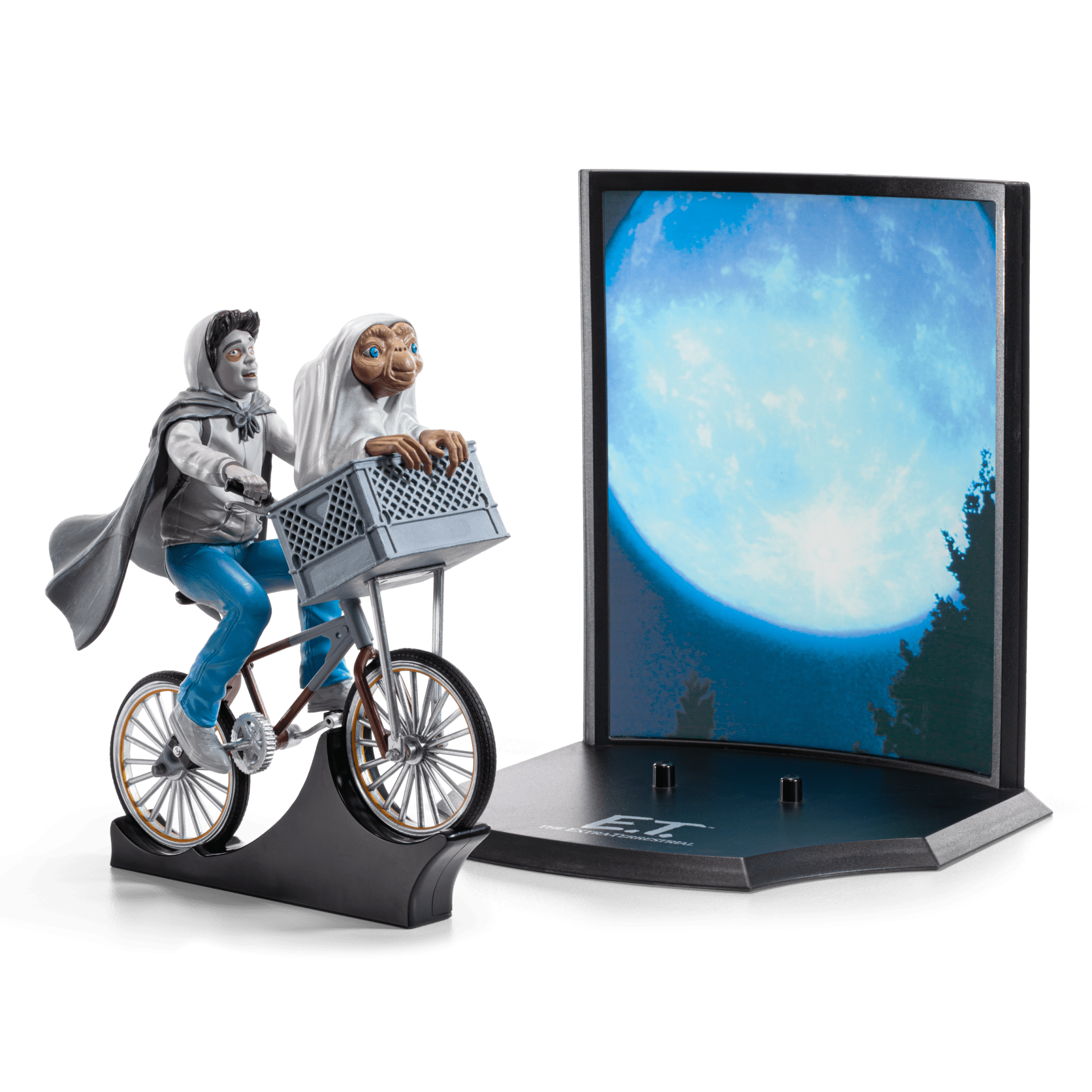 NOBLE COLLECTION - UNIVERSAL - E.T. - TOYLLECTIBLE TREASURES - E.T. AND ELLIOTT 849421008703