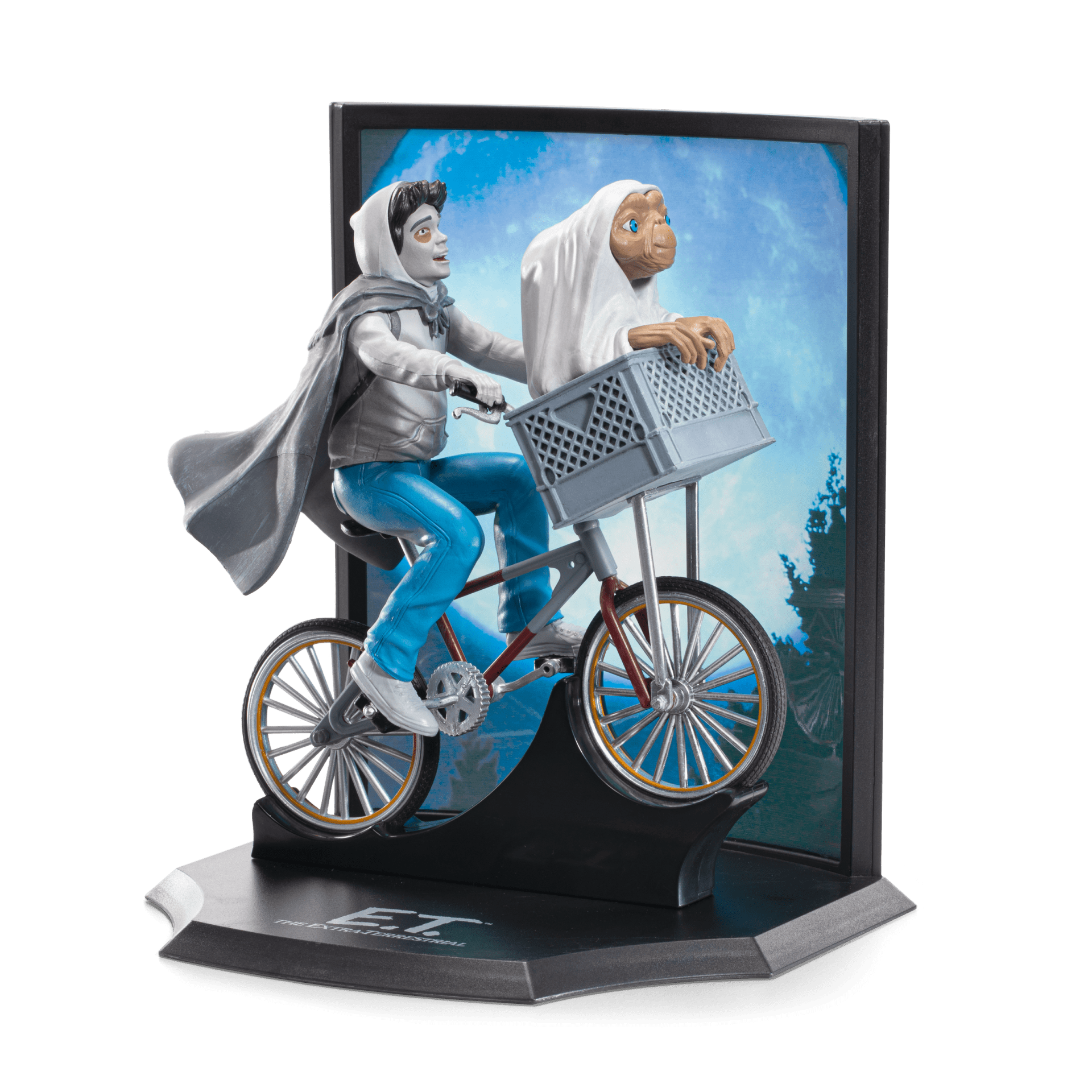 NOBLE COLLECTION - UNIVERSAL - E.T. - TOYLLECTIBLE TREASURES - E.T. AND ELLIOTT 849421008703