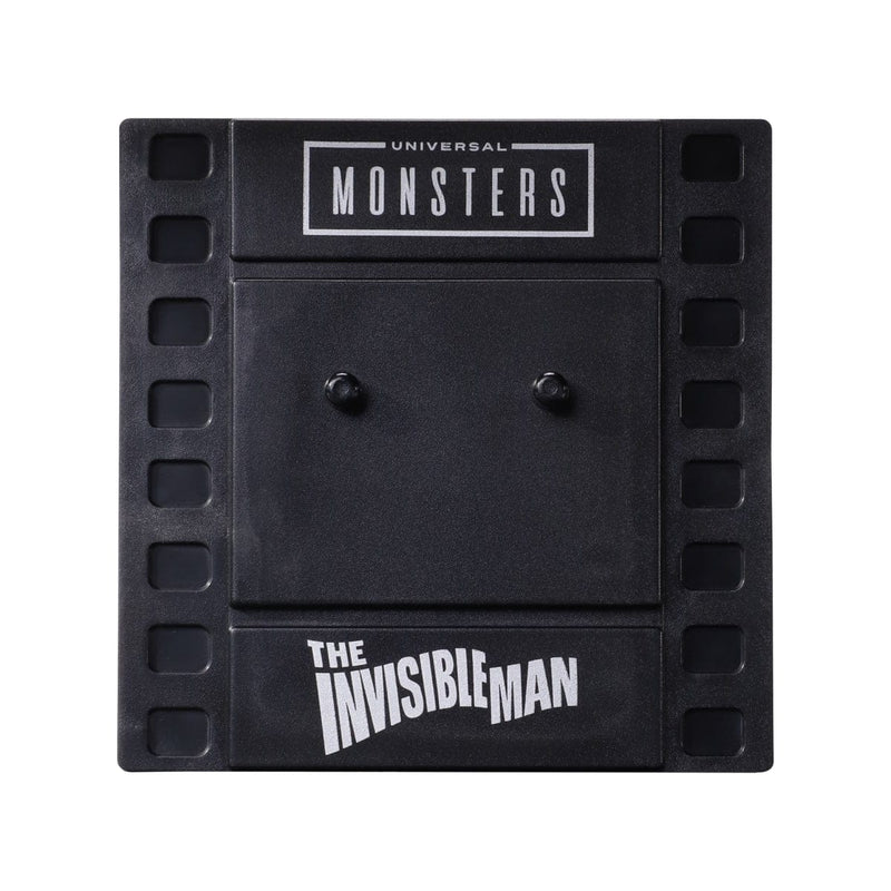 NOBLE COLLECTION - UNIVERSAL MONSTERS BENDYFIGS INVISIBLE MAN 849421008659