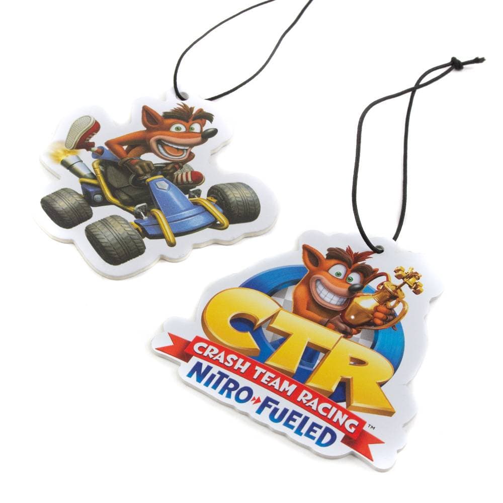 Official Crash Team Racing Nitro-Fueled Car Air Freshener (2 Pack) - POŠKODOVANA EMBALAŽA 3200000002500
