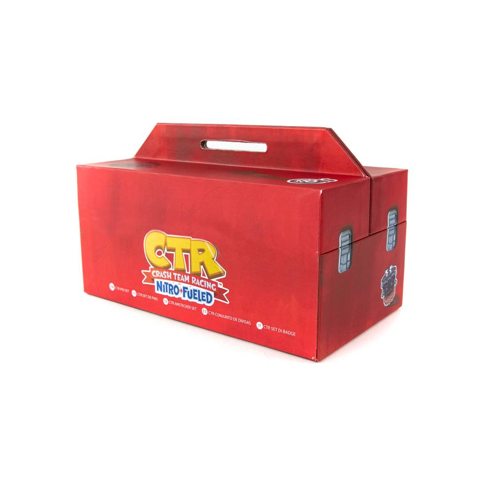 Official Crash Team Racing Nitro-Fueled Toolbox Pin Set - POŠKODOVAN IZDELEK 3200000002449