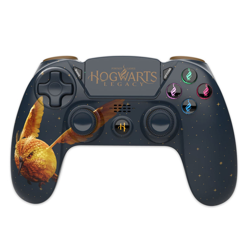 OFFICIAL HOGWARTS LEGACY - BREZŽIČNI PS4 KONTROLER - TEMNO MODRE BARVE 3760178623056