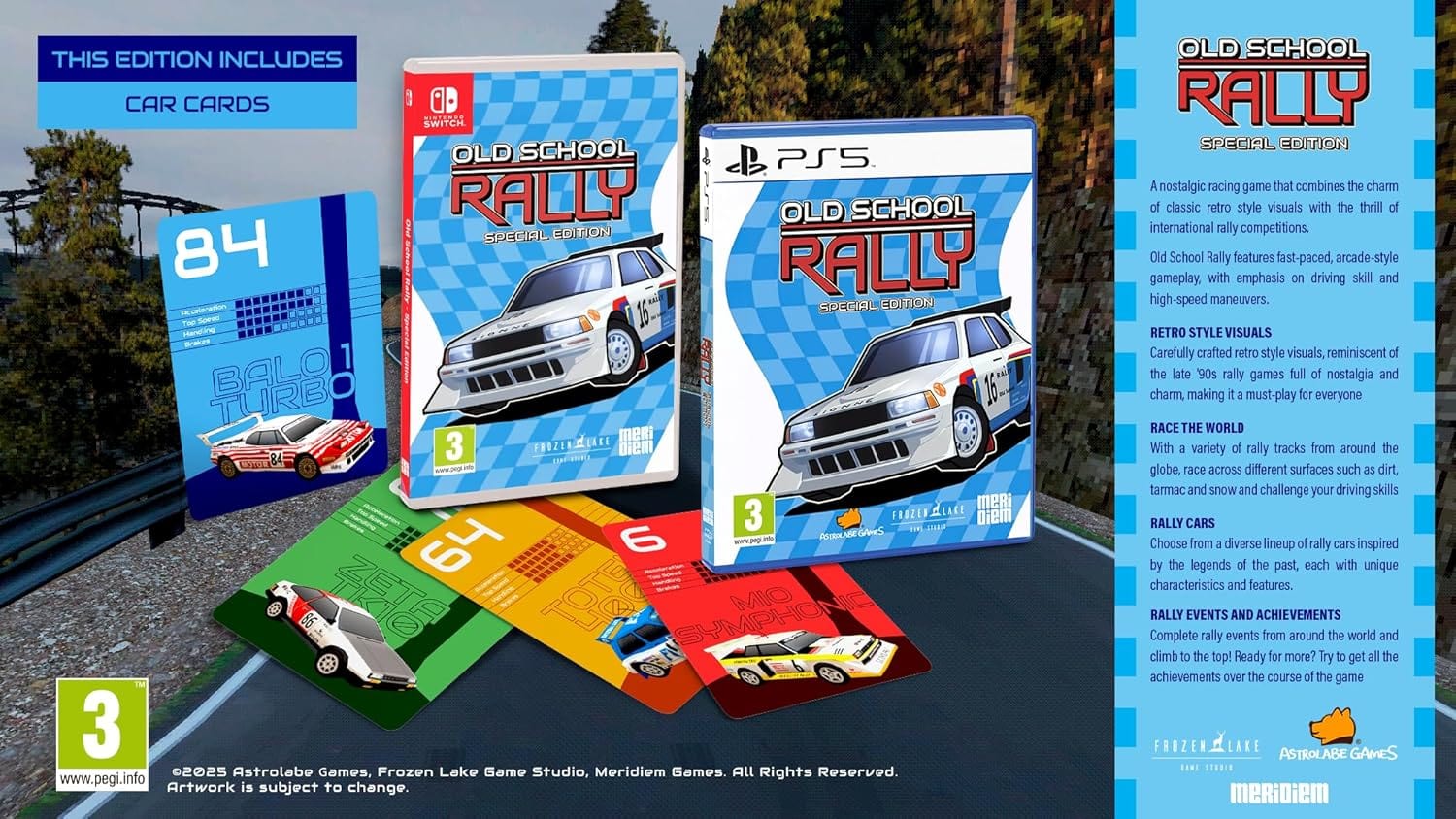 Old School Rally - Special Edition (Playstation 5) 8436622260447