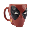 PALADONE DEADPOOL SHAPED MUG PLASTIC FREE SKODELICA 5055964741105