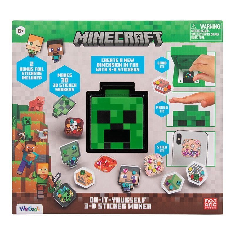 PALADONE MINECRAFT 3D izdelovalec nalepk 5056577751338