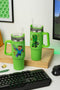 PALADONE Minecraft green 900mL potovalna skodelica 5056577755756
