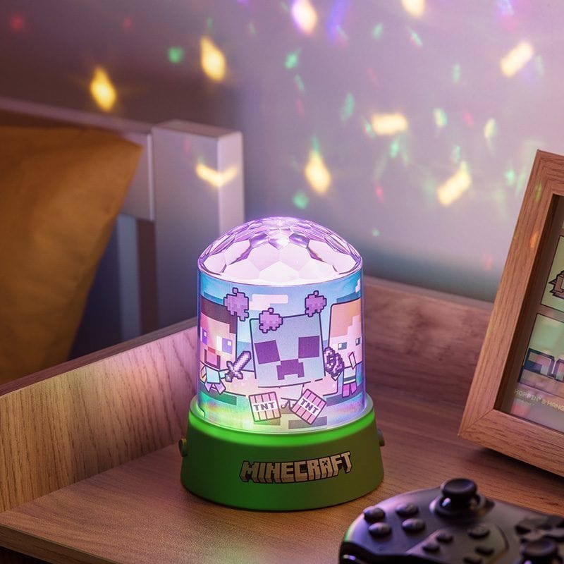 PALADONE MINECRAFT PARTY PROJECTION svetilka 5056577736854