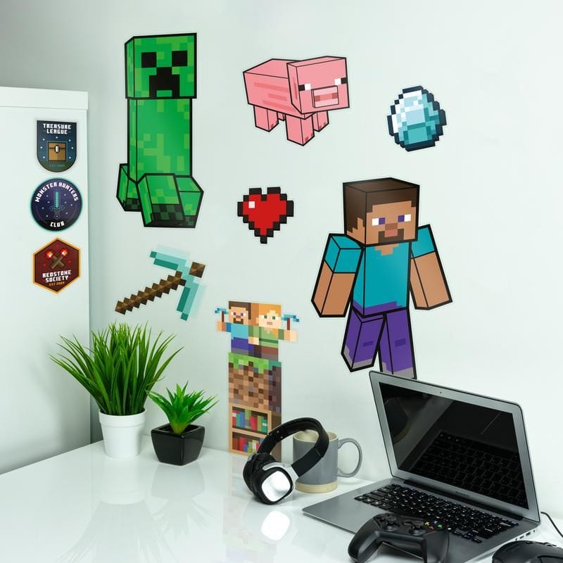 PALADONE MINECRAFT WALL nalepke 5055964742201