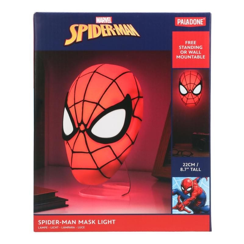 PALADONE SPIDERMAN MASK LUČKA 5056577711042