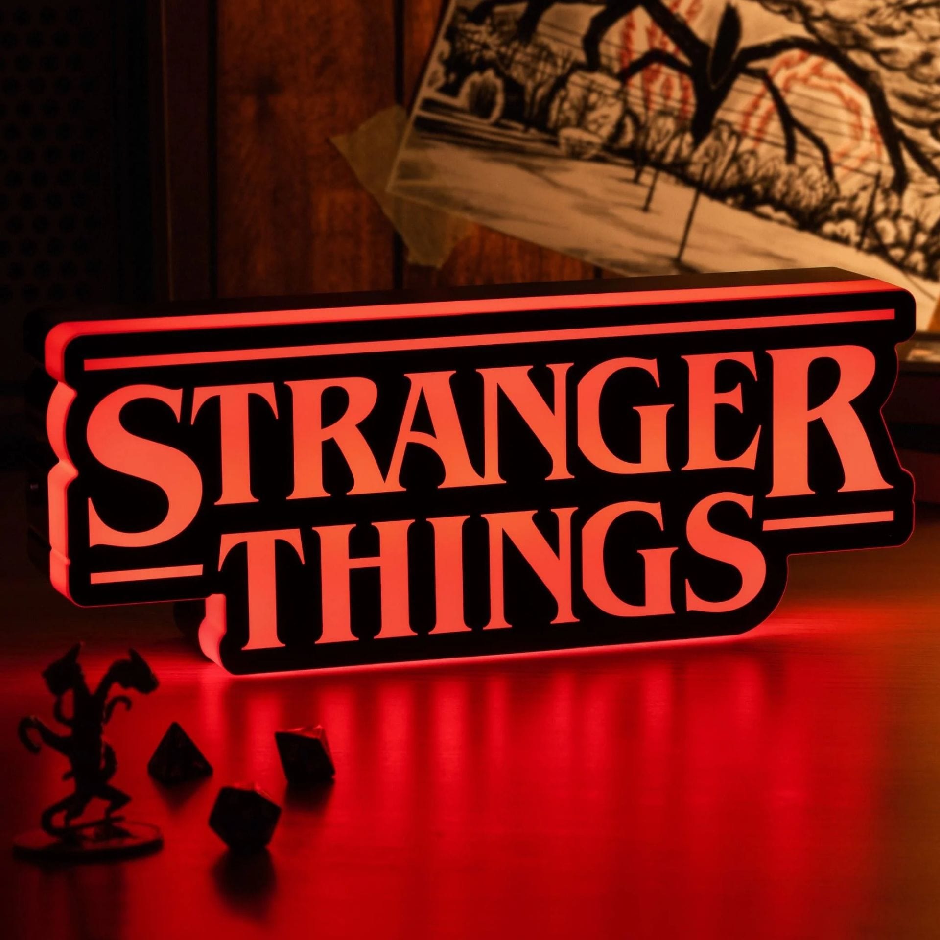 PALADONE STRANGER THINGS SHAPED LOGO lučka 5055964797232