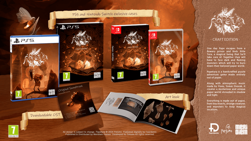 Papetura - Craft Edition (Playstation 5) 8437024411666