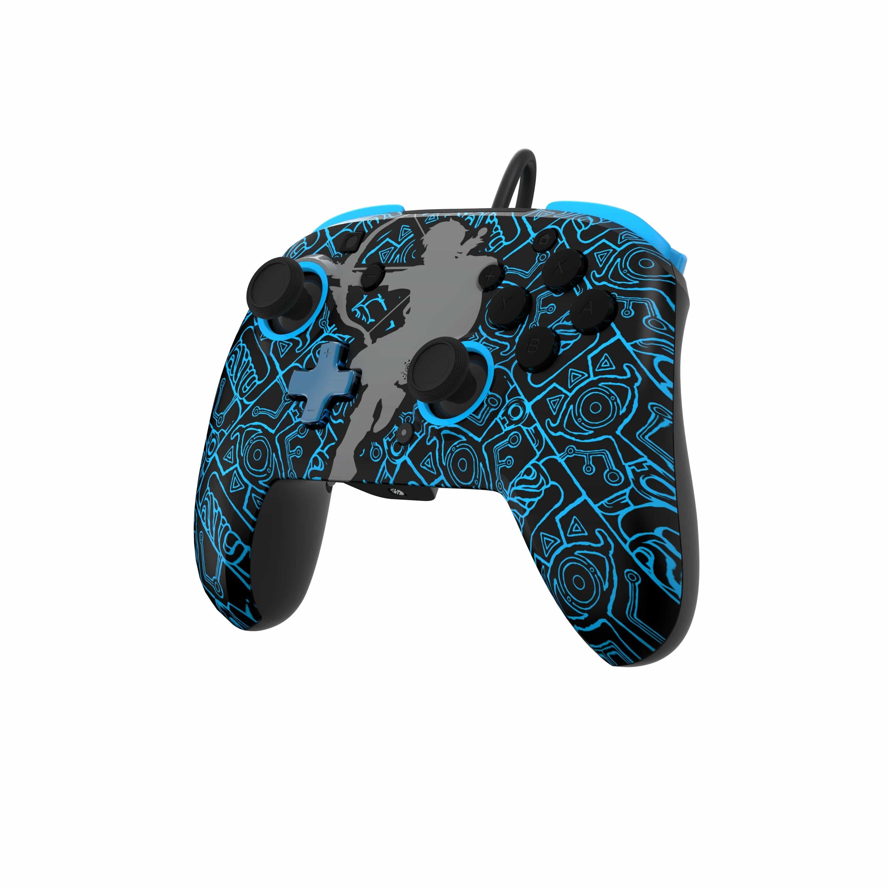PDP NINTENDO SWITCH ŽIČNI KONTROLER REMATCH – LINK GLOW IN THE DARK 708056070861