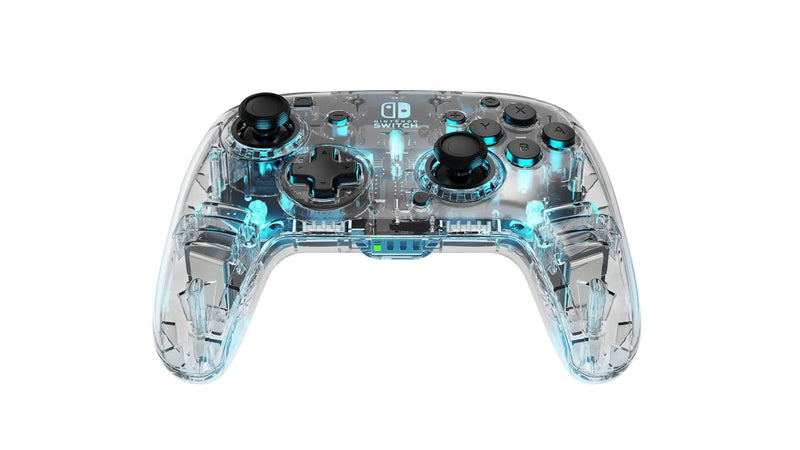 PDP SWITCH 2 & 1 BREZŽIČNI DELUXE KONTROLER - TRANSPARENT 708056066062