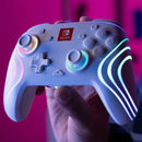 PDP SWITCH 2 & 1 BREZŽIČNI KONTROLER AFTERGLOW WAVE - BELE BARVE 708056073893