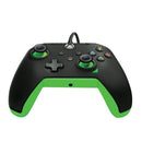 PDP XBOX WIRED CONTROLLER BLACK - NEON črno zelene barve 708056069094