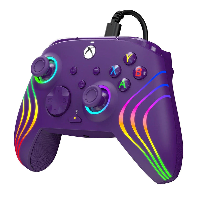 PDP XBOX ŽIČNI KONTROLER AFTERGLOW WAVE PURPLE 708056071790