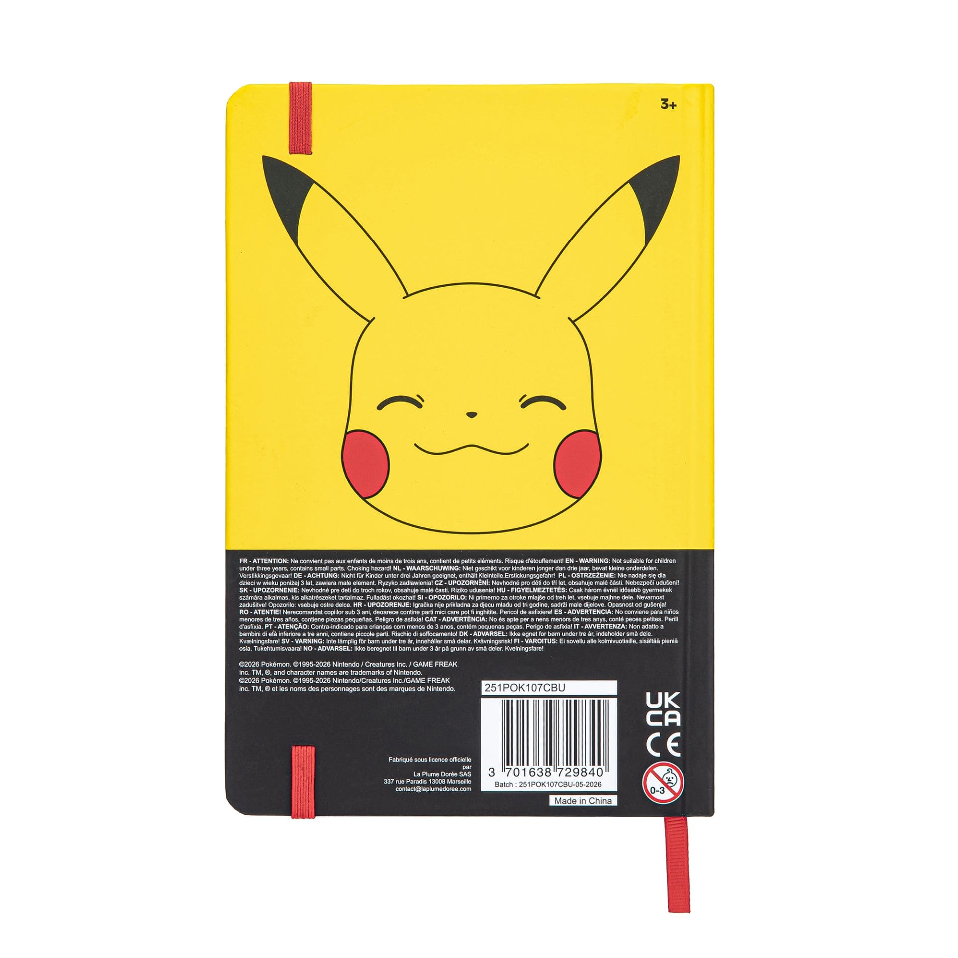 POKEMON - beležka A5 AND PEN 3701638729840