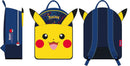 POKEMON - PIKACHU - JUNIOR nahrbtnik 32 cm modre barve 3701638703758