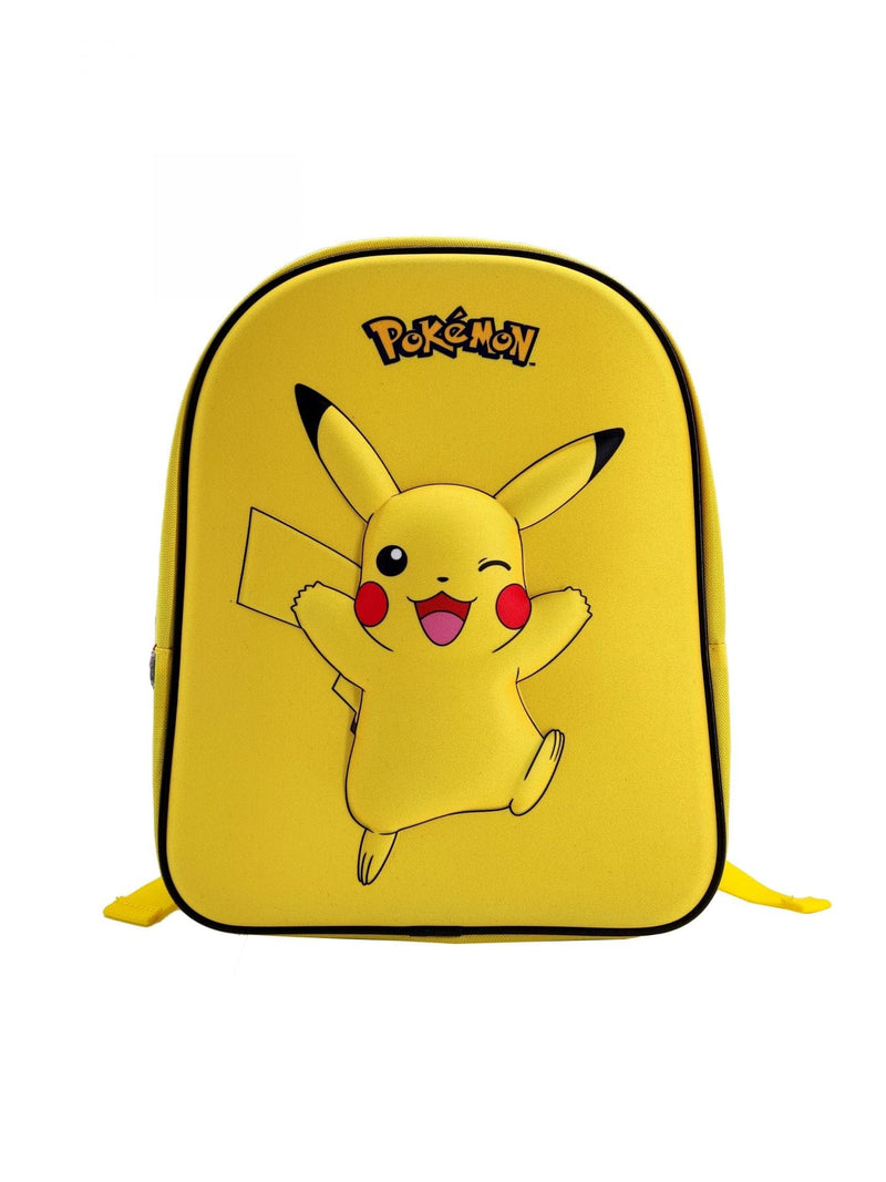 POKEMON - PIKACHU - JUNIOR nahrbtnik EVA 3D 32 cm - rumene barve 3700516292353
