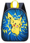 POKEMON - PIKACHU - JUNIOR nahrbtnik EVA 3D 32CM modre barve 3701638718714