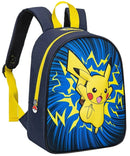 POKEMON - PIKACHU - JUNIOR nahrbtnik EVA 3D 32CM modre barve 3701638718714