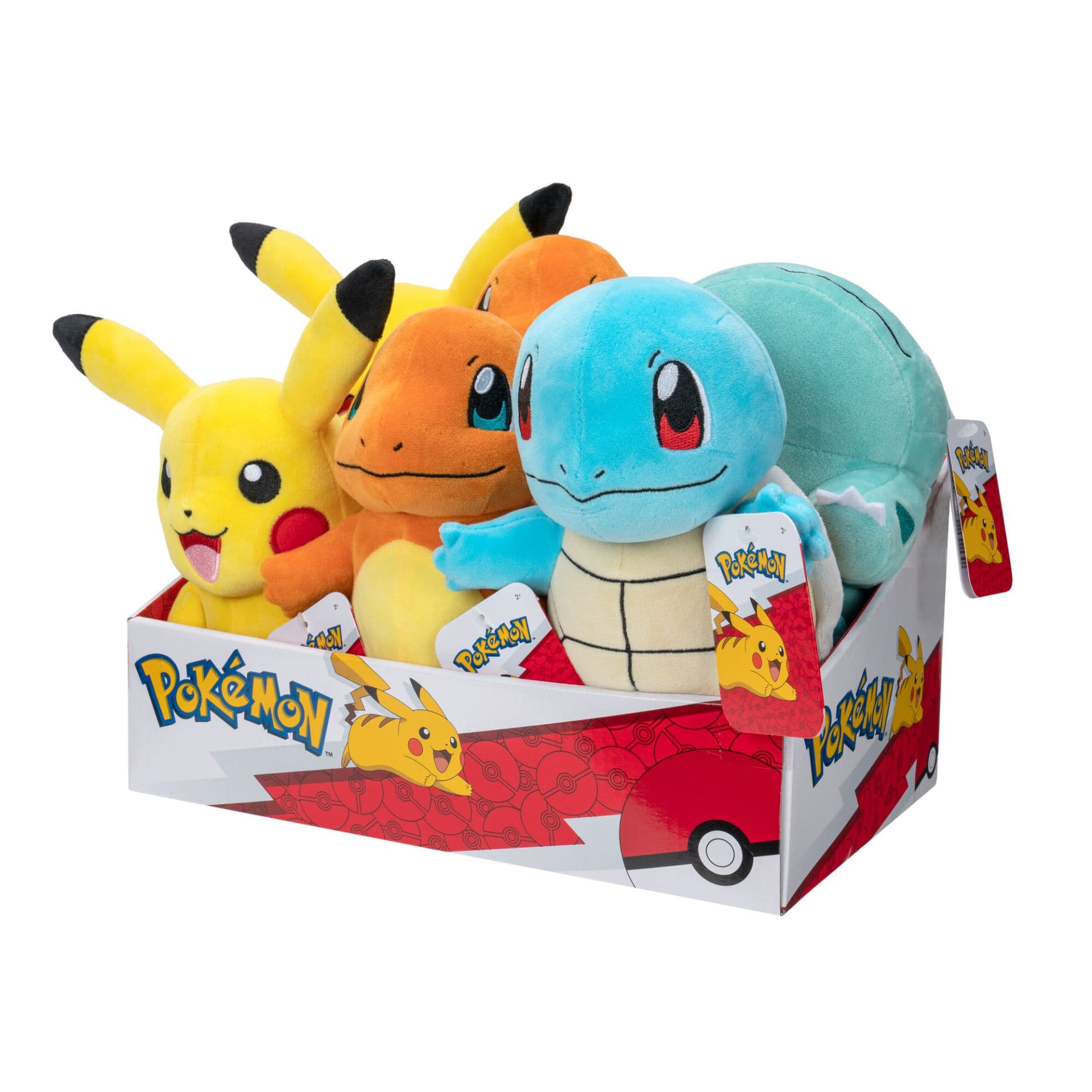 POKEMON PLUSH - KANTO ASSORTED 20CM pliš 5710948459505