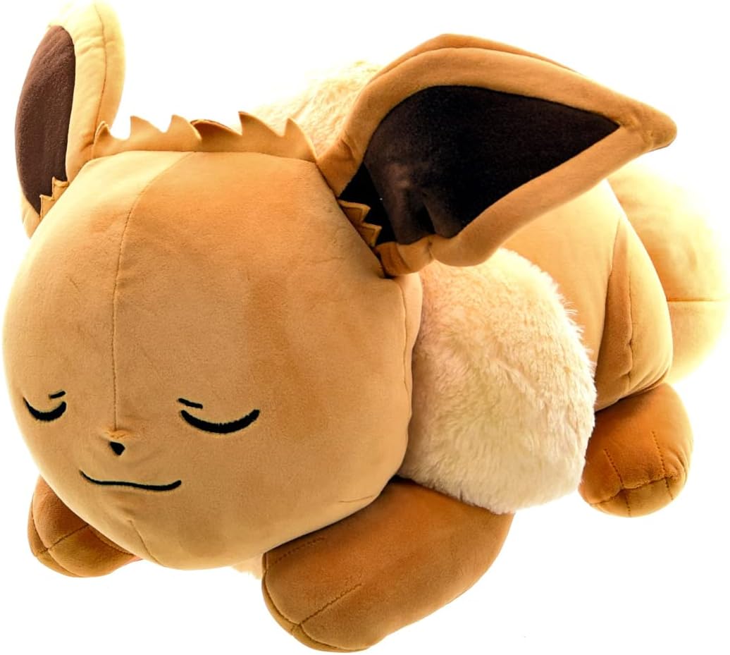 POKEMON - SLEEPING PLUSH - EEVEE pliš 45CM 191726382713