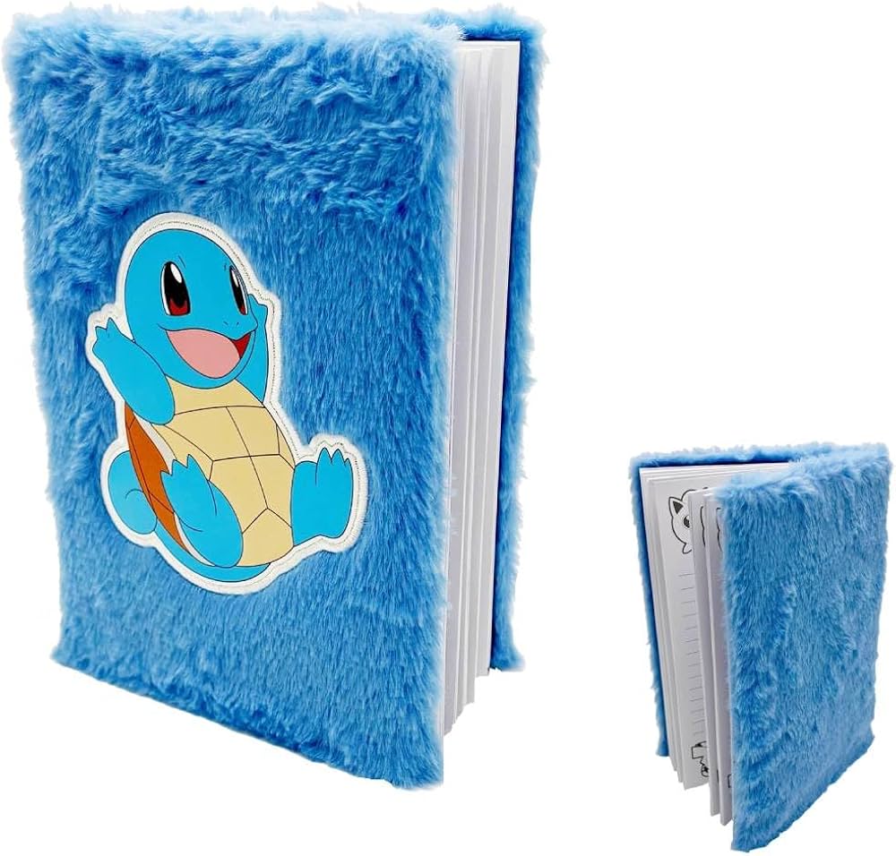POKEMON- SQUIRTLE PLUSH beležka A5 3701638732871
