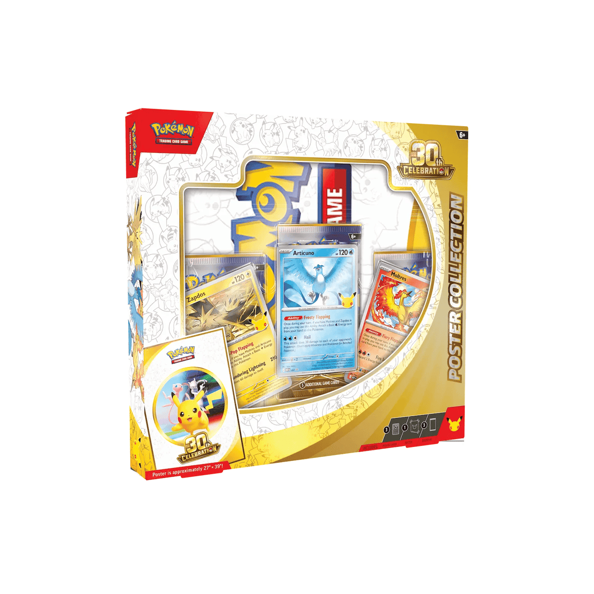 POKEMON TCG: 30th Celebration Poster Collection 196214147218