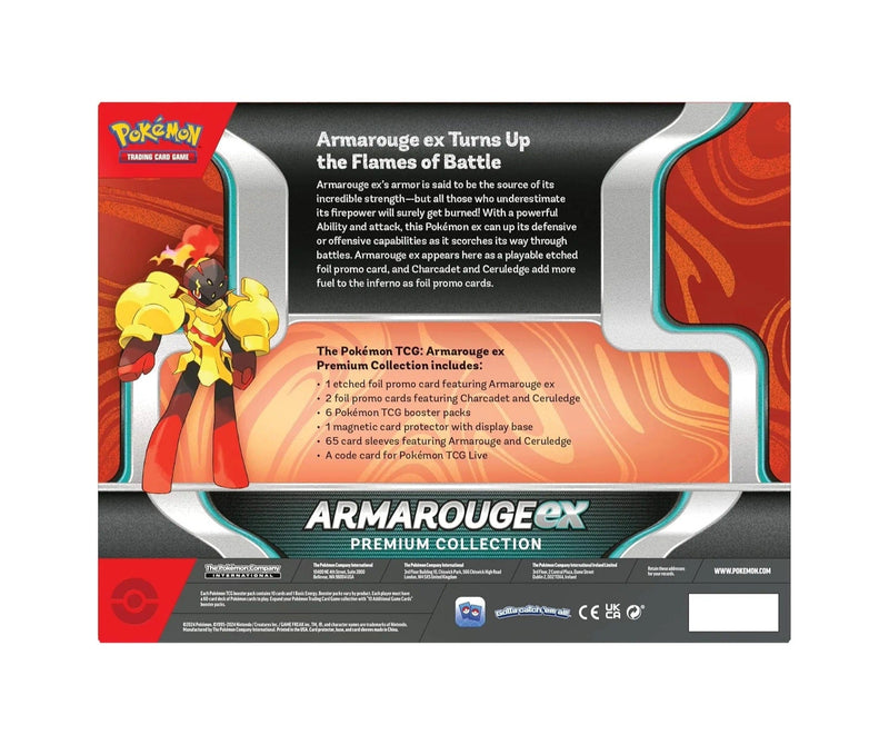 POKEMON TCG: ARMAROUGE EX PREMIUM COLLECTION karte 820650857522