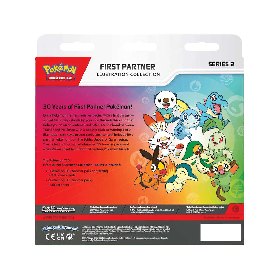 POKEMON TCG: First Partner Illustration Collection - Series 2 196214139763