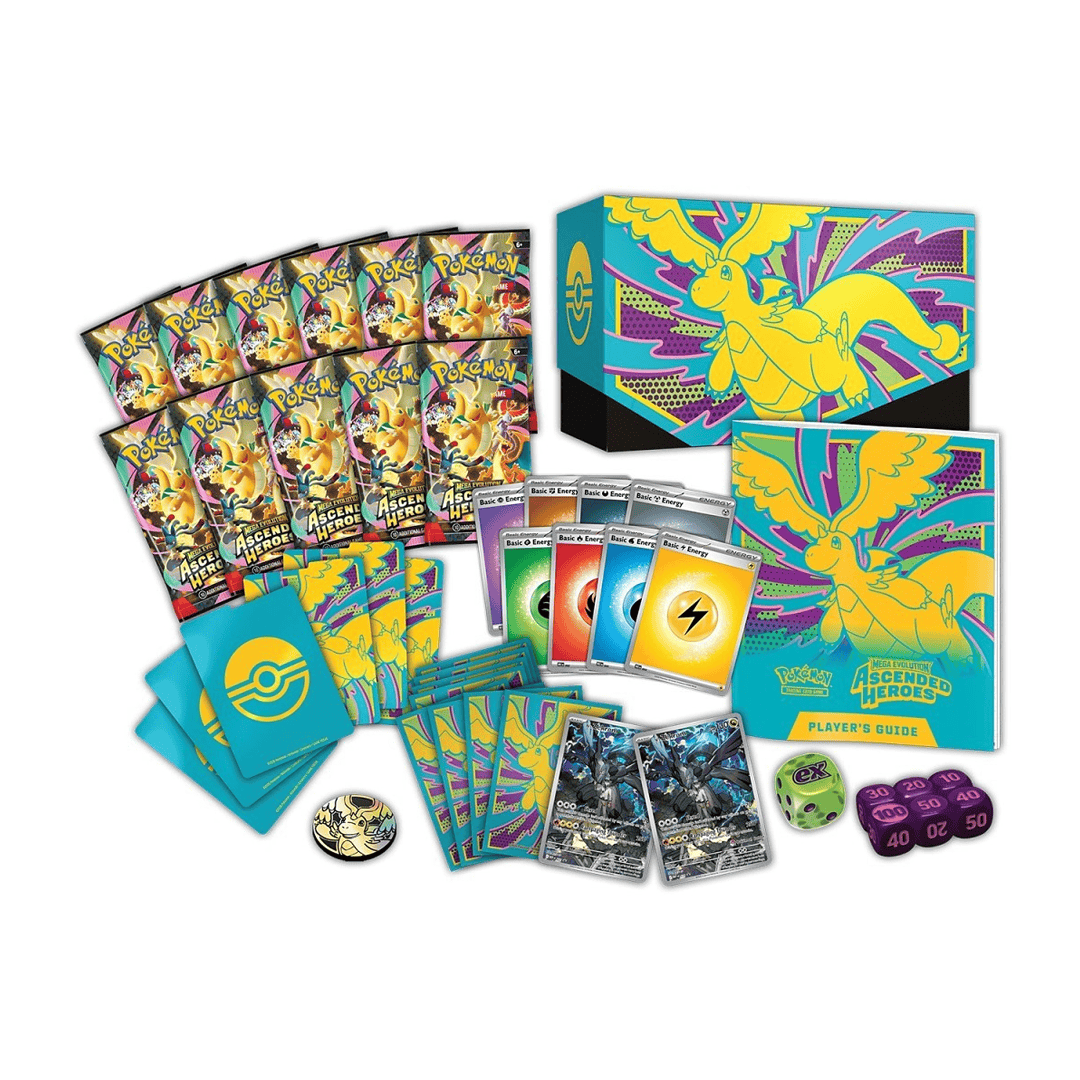 POKEMON TCG: Mega Evolution Ascended Heroes - Elite Trainer Box 196214132474