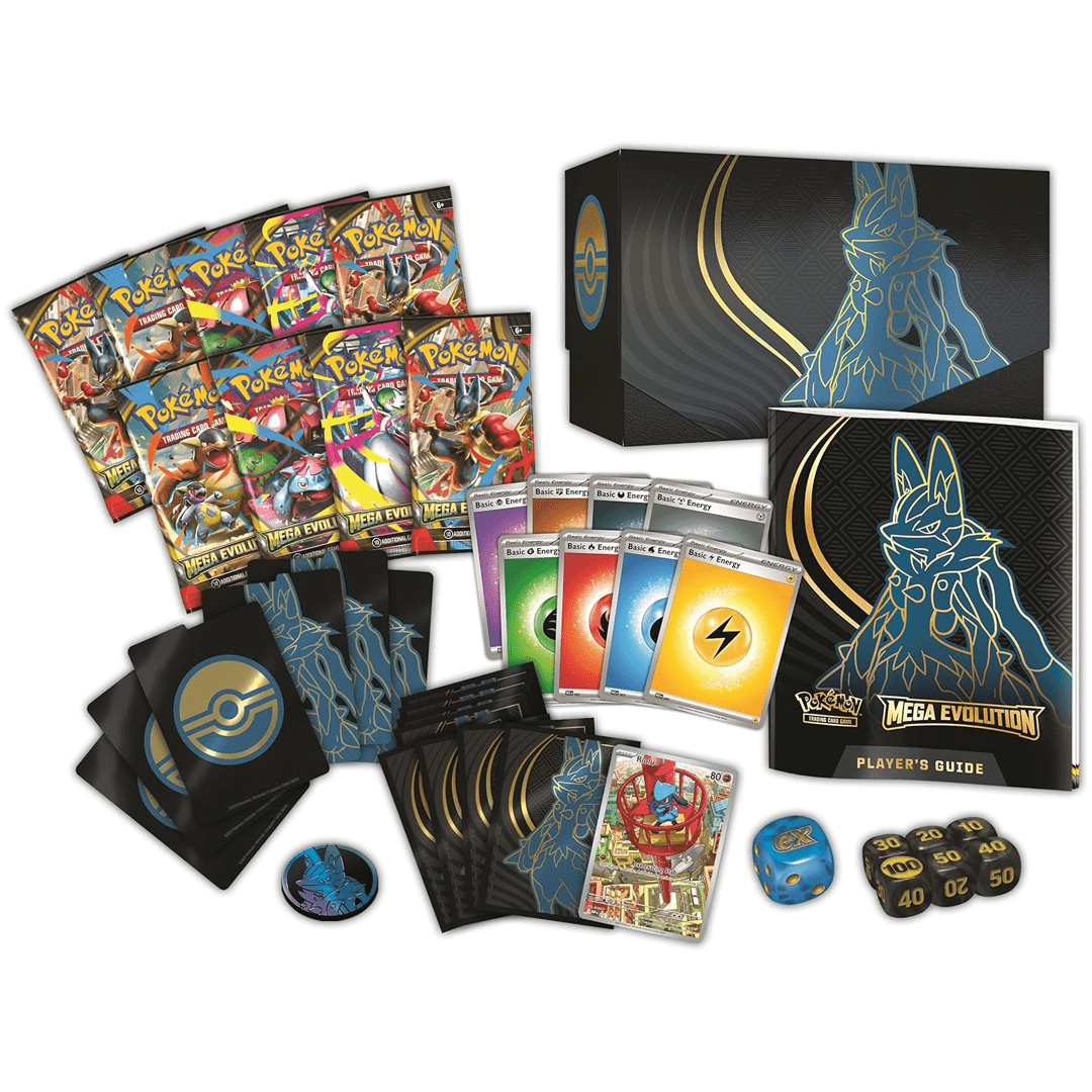 POKEMON TCG: Mega Evolutions - Elite Trainer Box Asorted 196214114845