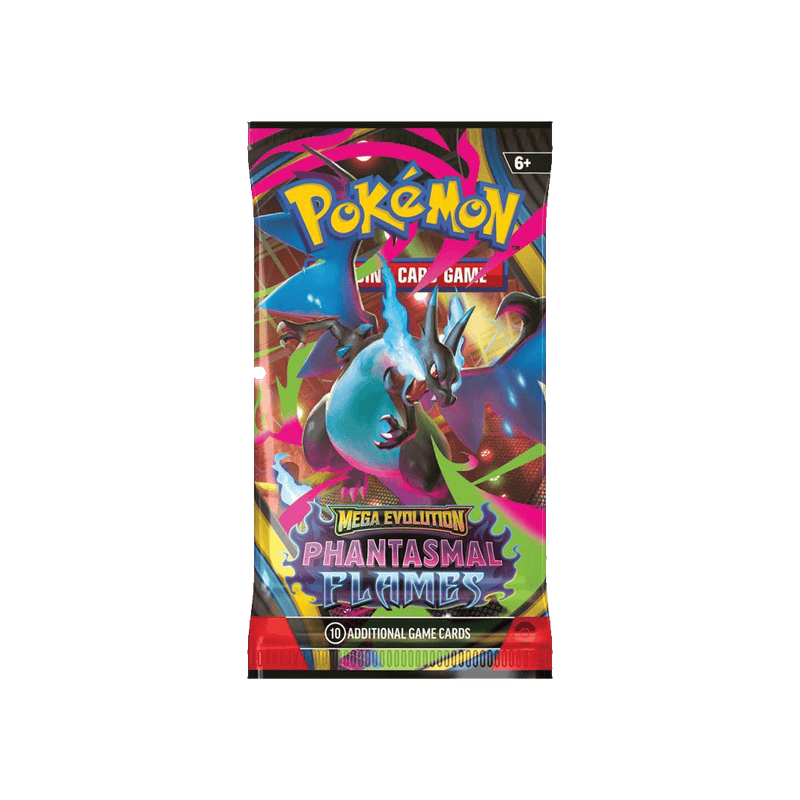POKEMON TCG: Mega Evolutions -  Phantasmal Flames Booster Pack 196214126084