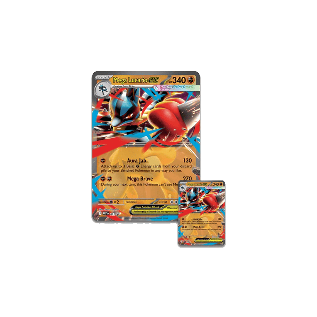 POKEMON TCG: Mega Lucario EX Figure Collection 196214116986