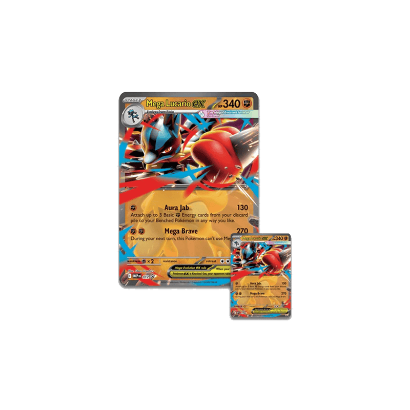 POKEMON TCG: Mega Lucario EX Figure Collection 196214116986
