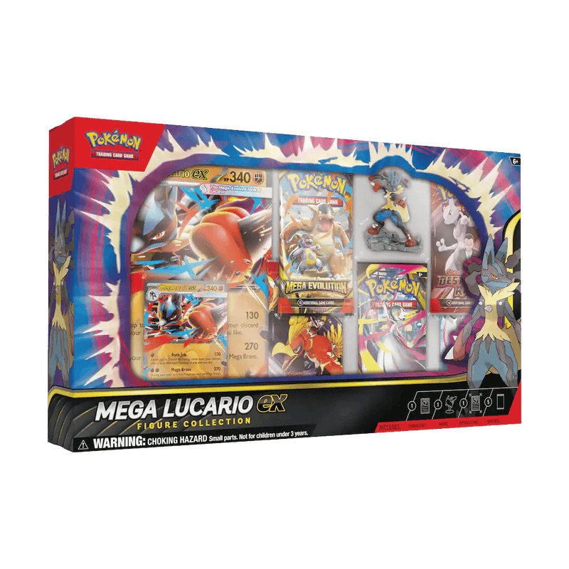 POKEMON TCG: Mega Lucario EX Figure Collection 196214116986
