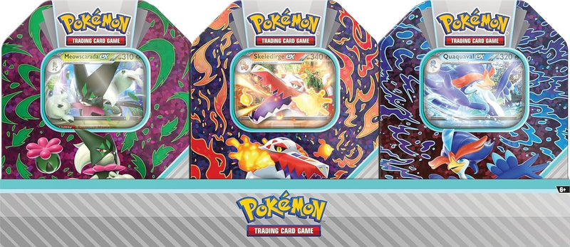 POKEMON TCG: PALDEA PARTNERS TIN kartice 820650852978