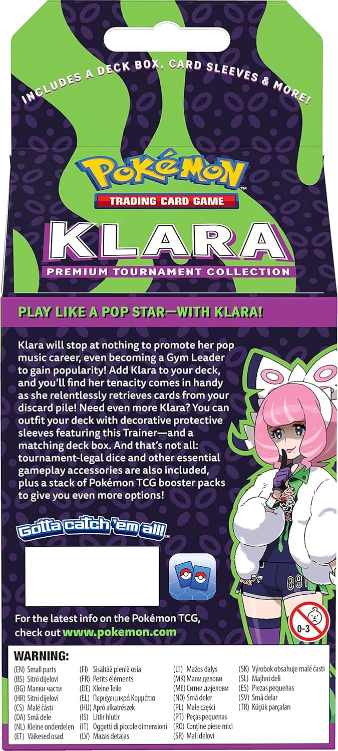 POKEMON TCG: PREMIUM TOURNAMENT COLLECTION - KLARA kartice 820650852350