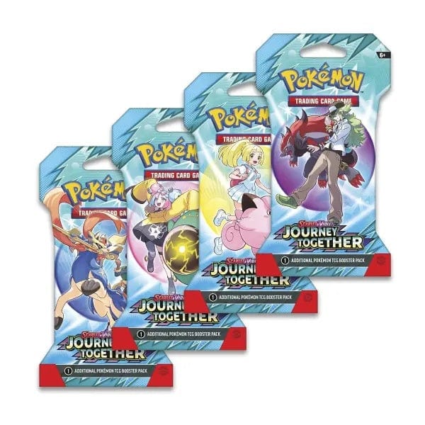 POKEMON TCG: SCARLET & VIOLET: JOURNEY TOGETHER - SLEEVED BOOSTER karte 0196214108295